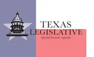 TX Legislative Special Session Agenda