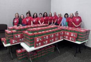 Cornerstone Church Shoe Box Packing Party