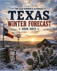 Here’s What the Farmers’ Almanac Predicts for Texas Winter